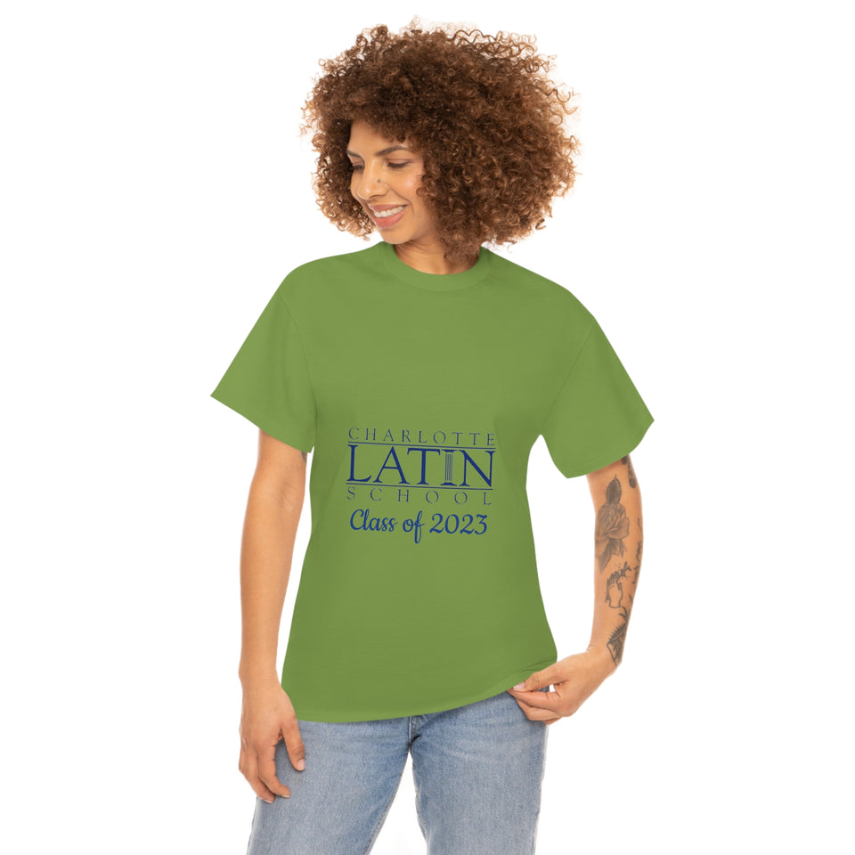 Charlotte Latin Class of 2023 Unisex Heavy Cotton Tee