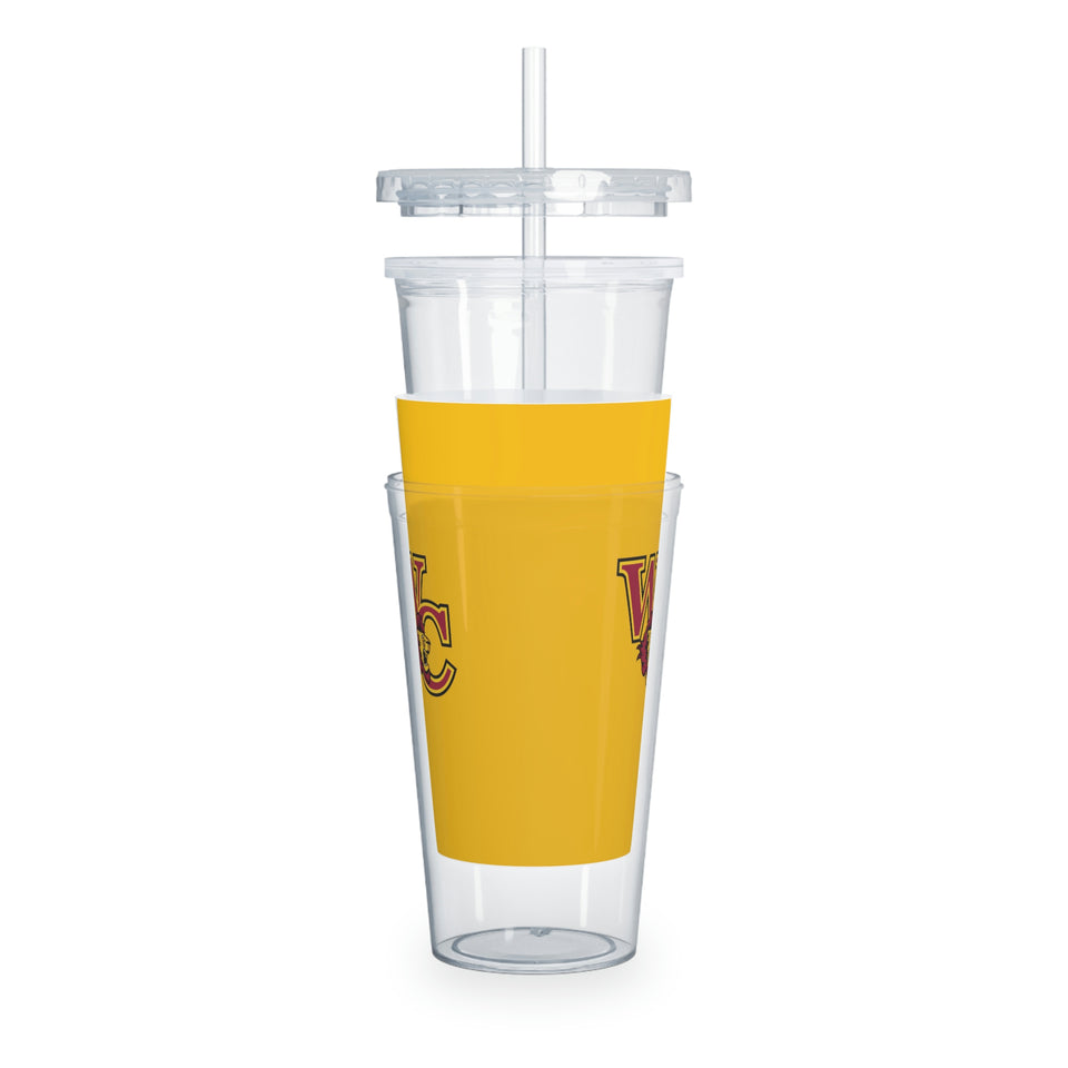 West Charlotte HS Plastic Tumbler with Straw