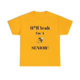 H*ll Yeah! Georgia Tech Senior Unisex Heavy Cotton Tee