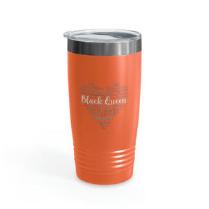 Black Queen Ringneck Tumbler, 20oz