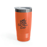 Best Cat Mom Ever Ringneck Tumbler, 20oz