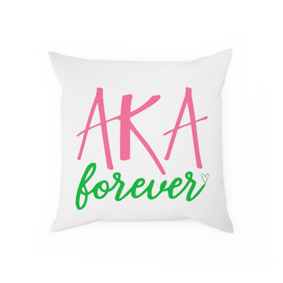 AKA Forever Throw Pillow