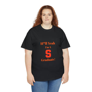 H*ll Yeah! Syracuse University Unisex Heavy Cotton Tee