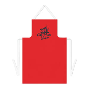 Best Cat Mom Ever Adult Apron (AOP)