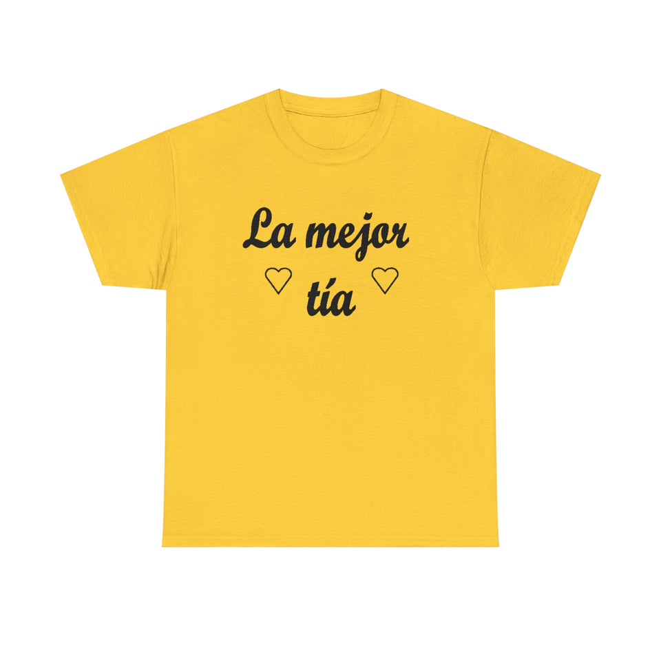 Best Tia Spanish Unisex Heavy Cotton Tee