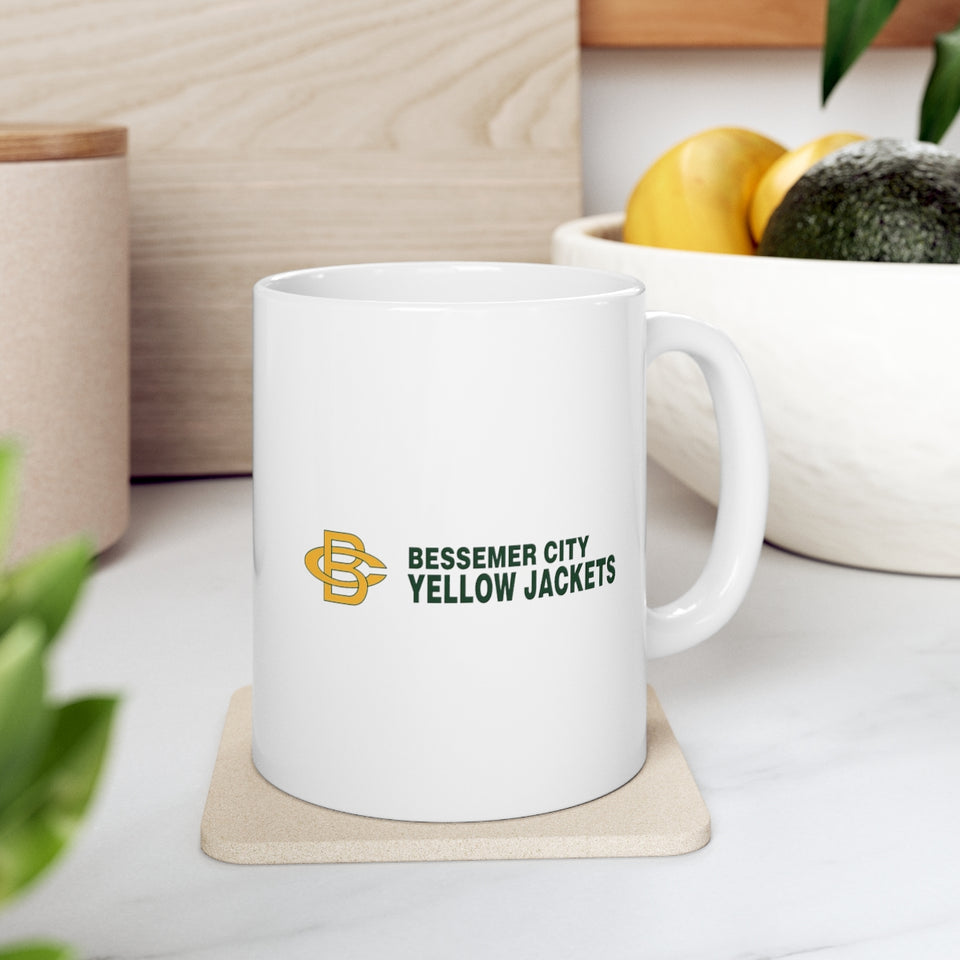Bessemer City Yellow Jackets Ceramic Mug 11oz