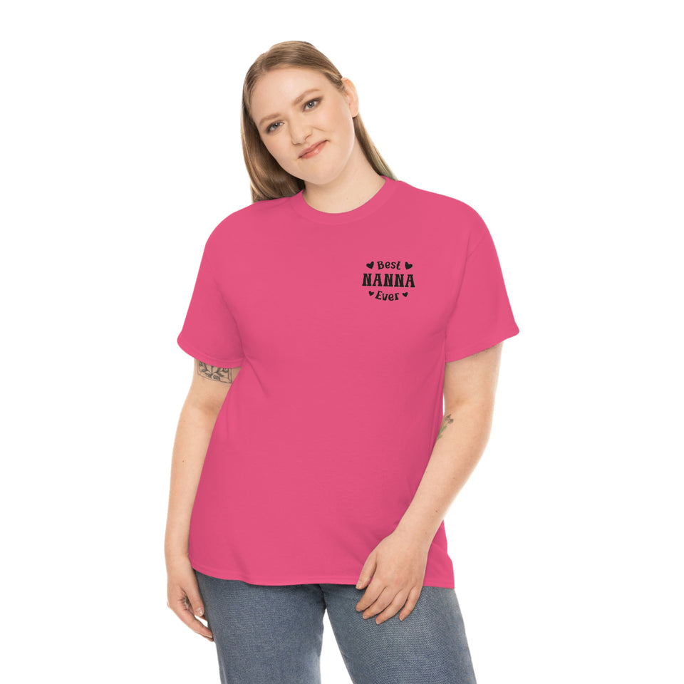 Best Nanna Ever Unisex Heavy Cotton Tee