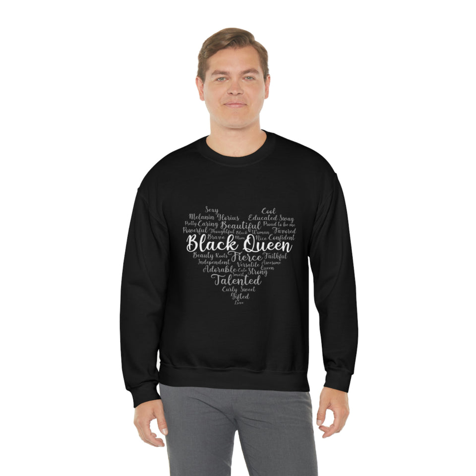 Black Queen Crewneck Sweatshirt