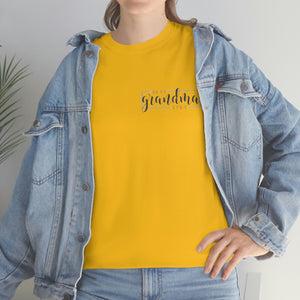Best Grandma Ever Unisex Heavy Cotton Tee