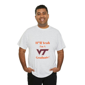 H*ll Yeah! Virginia Tech Unisex Heavy Cotton Tee