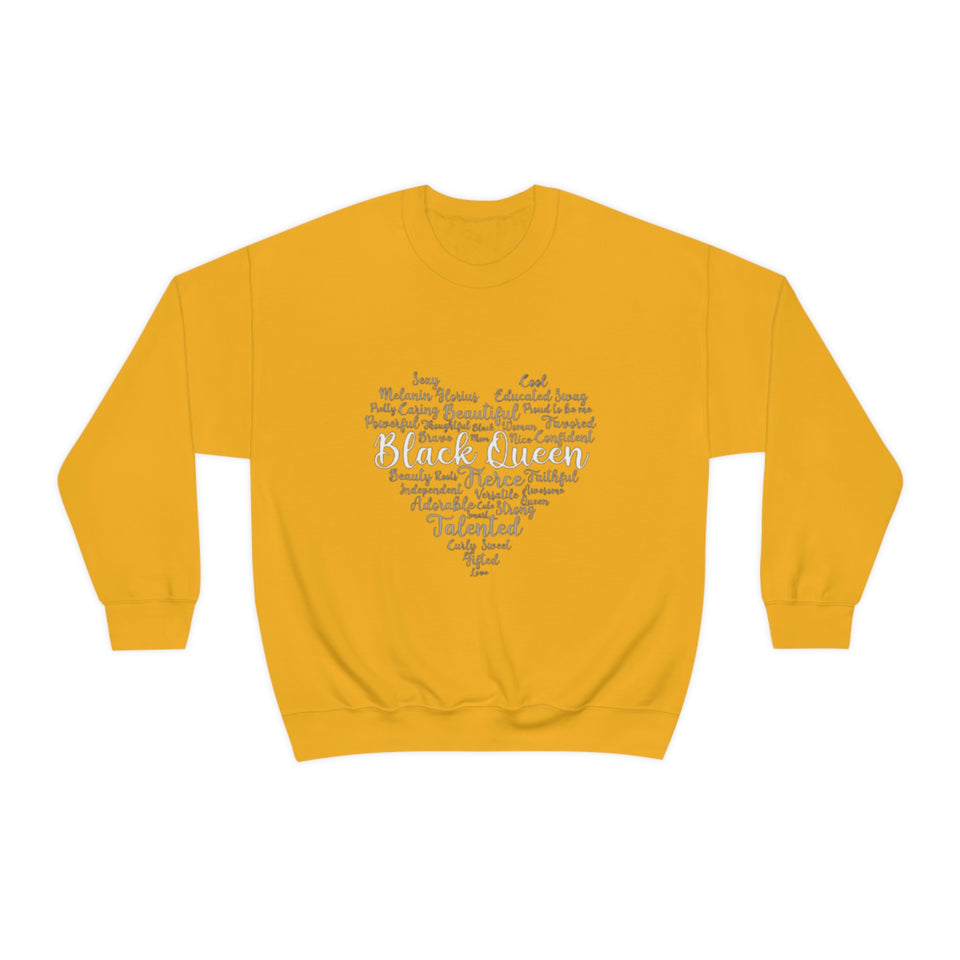 Black Queen Crewneck Sweatshirt