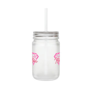 Today's Single Mom Superwoman Mason Jar