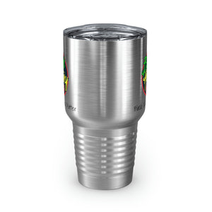 Black Electricians Matter Ringneck Tumbler, 30oz