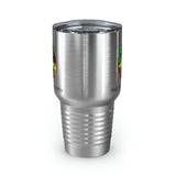 Black Electricians Matter Ringneck Tumbler, 30oz