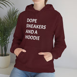 DOPE SNEAKERS AND A HOODIEUnisex Heavy Blend™ Hooded Sweatshirt