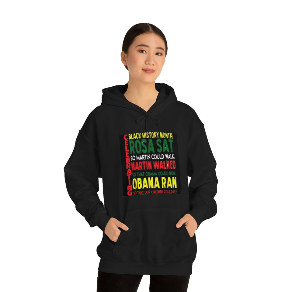 Celebrating Black History Month Unisex Heavy Blend™ Hooded Sweatshirt