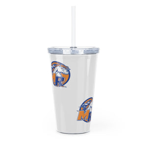 Marvin Ridge HS Plastic Tumbler with Straw