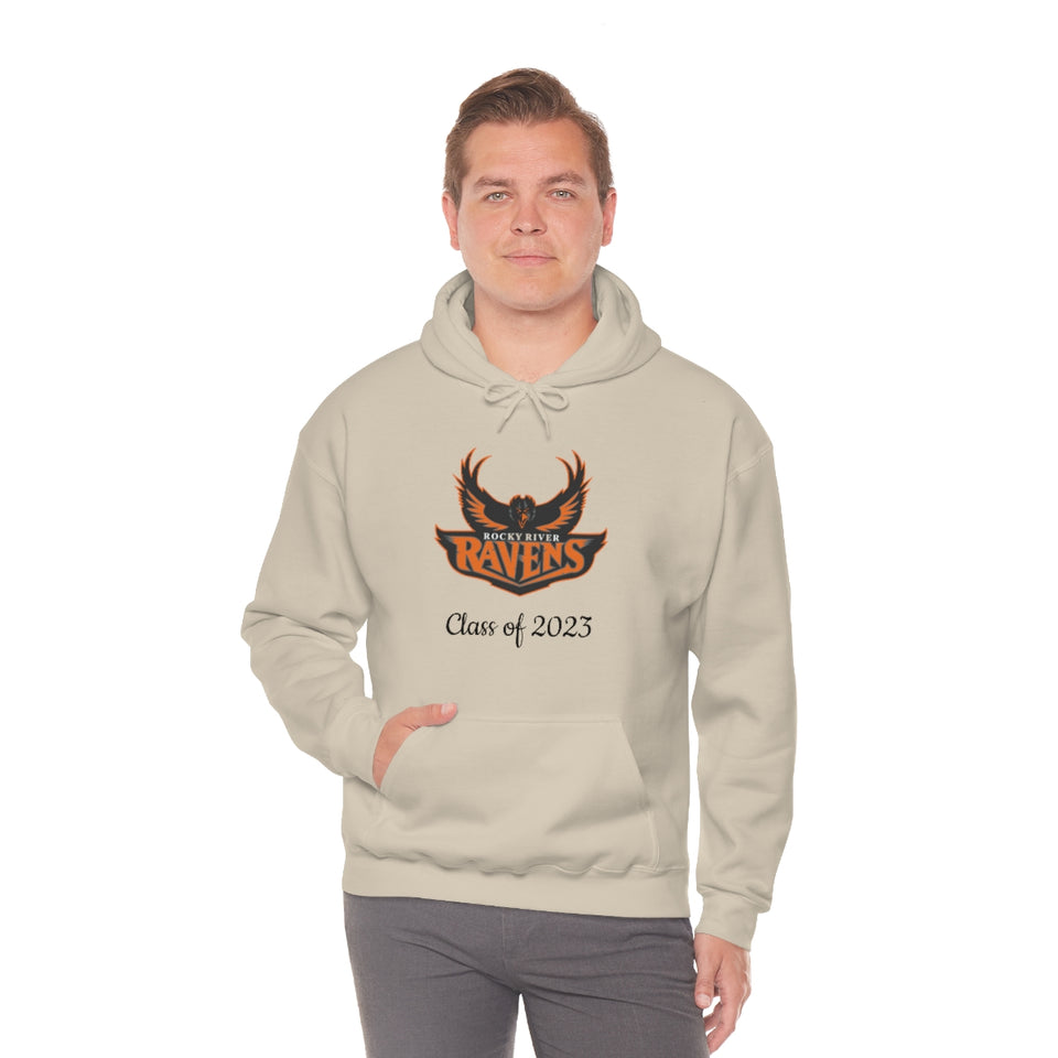 Rocky River Class of 2023 Unisex Heavy Blend™ Hooded Sweatshirt