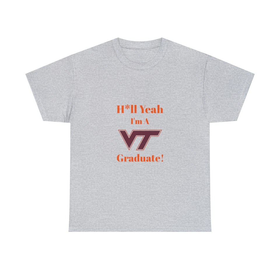 H*ll Yeah! Virginia Tech Unisex Heavy Cotton Tee