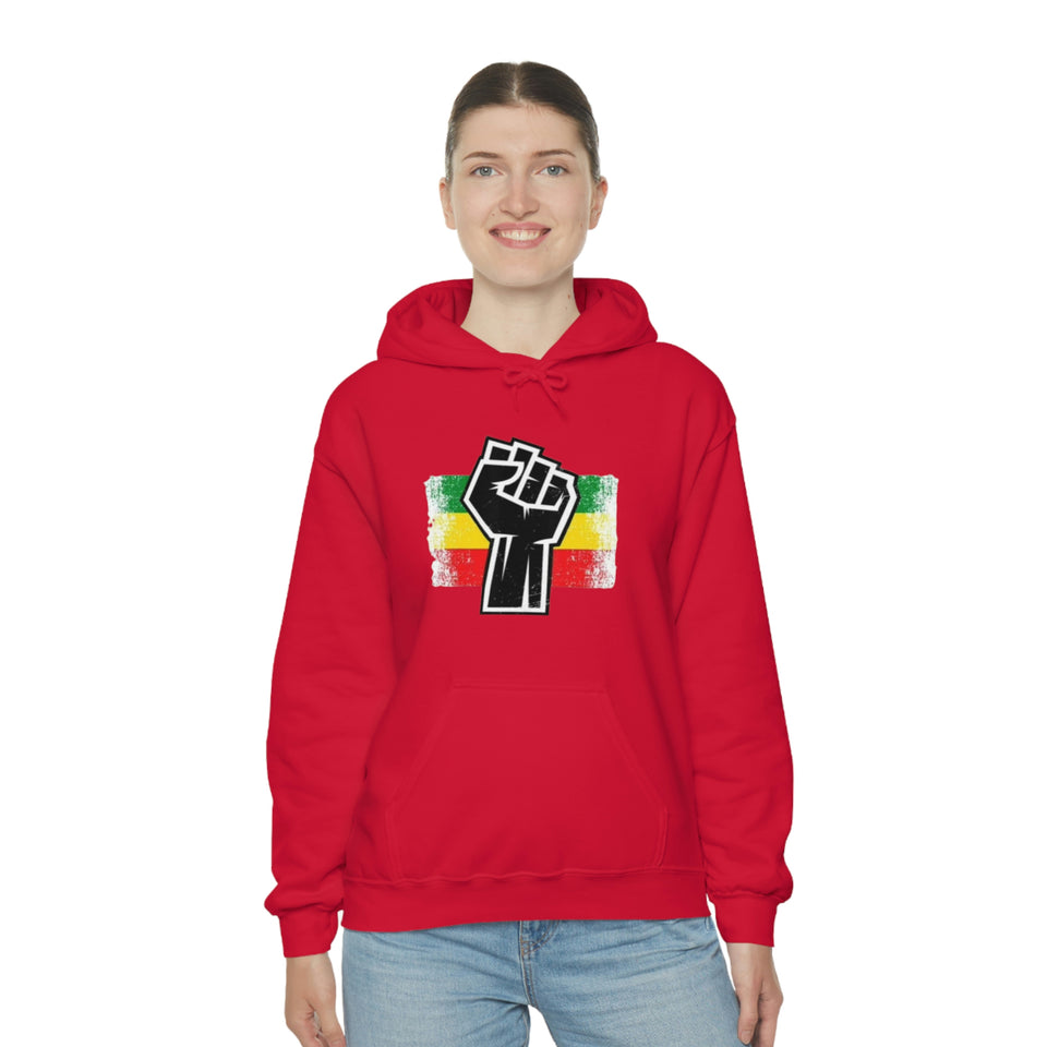 Black Fist Unisex Heavy Blend™ Hooded Sweatshirt