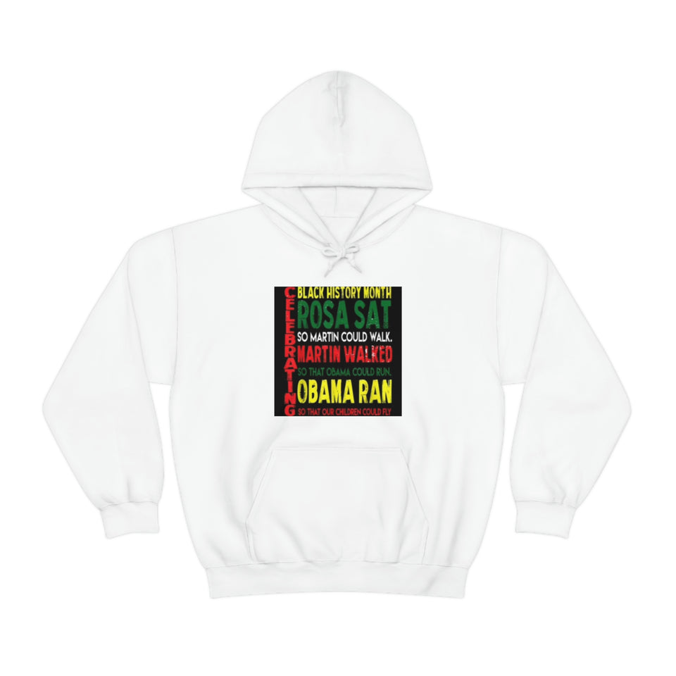 Celebrating Black History Month Unisex Heavy Blend™ Hooded Sweatshirt
