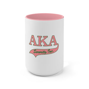 Two-Tone Coffee Mugs, 15oz
