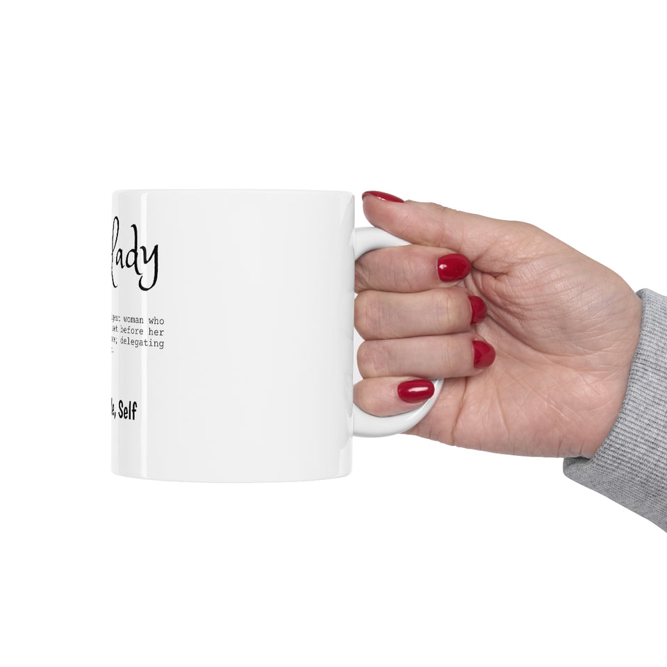 Boss Lady Ceramic Mug 11oz