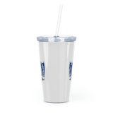 Hickory Grove Christian Plastic Tumbler with Straw
