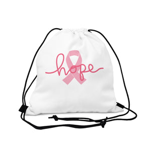 Breast Cancer Awareness HOPE Outdoor Drawstring Bag