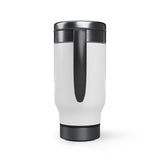 Appalachian State Stainless Steel Travel Mug with Handle, 14oz