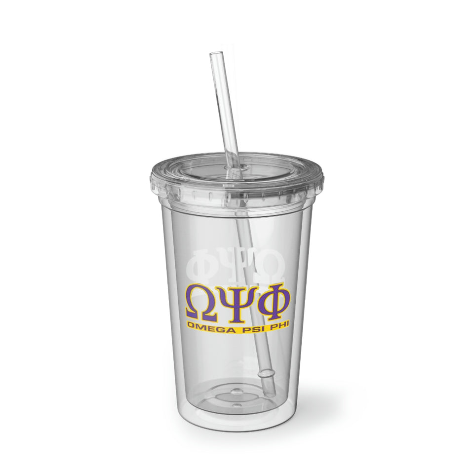 Omega Psi Phi Suave Acrylic Cup