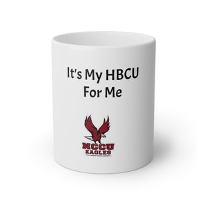 It's My HBCU NCCU For Me White Mug, 11oz