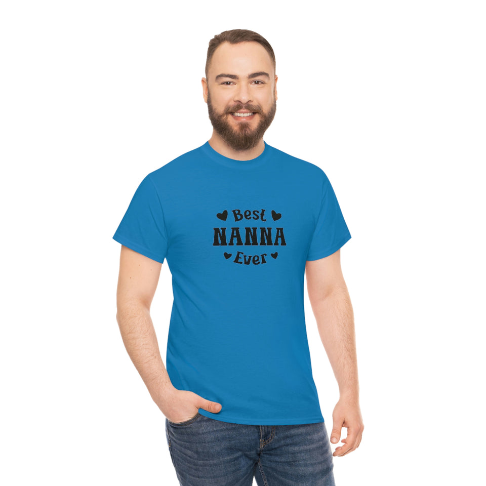 Best Nanna Ever Unisex Heavy Cotton Tee
