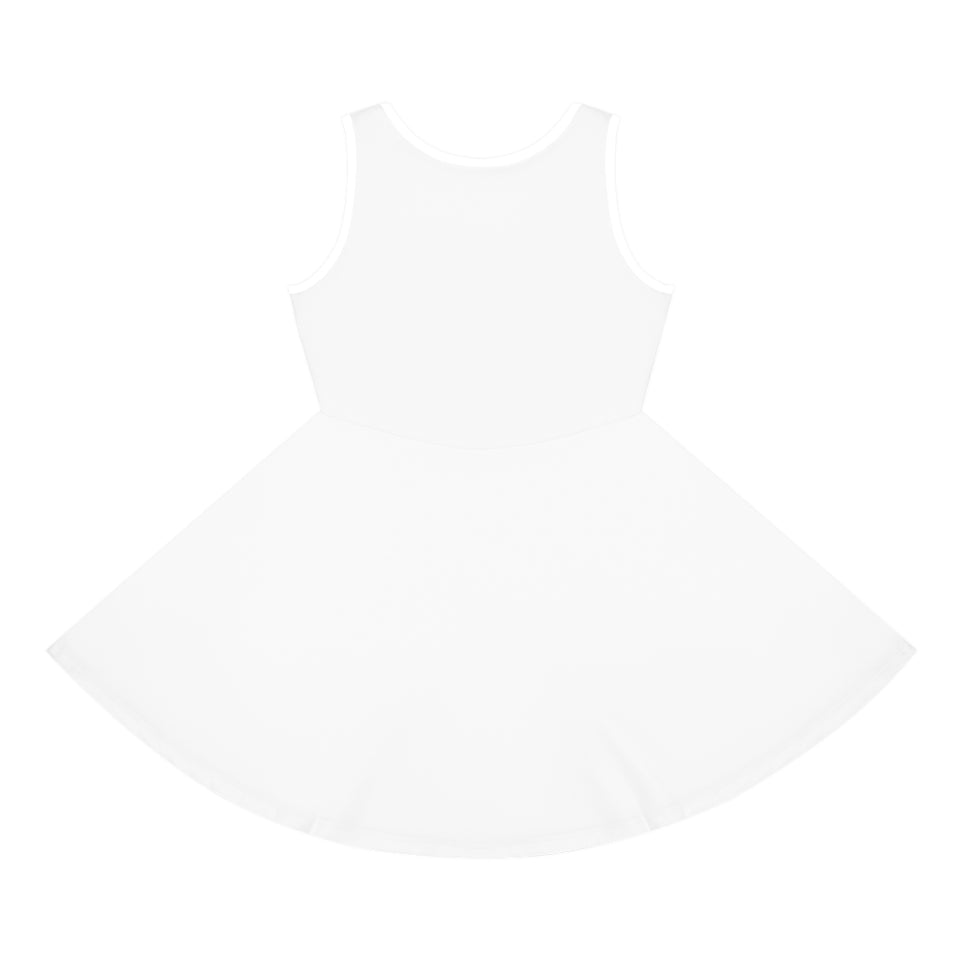 Girls' Sleeveless Sundress (AOP)