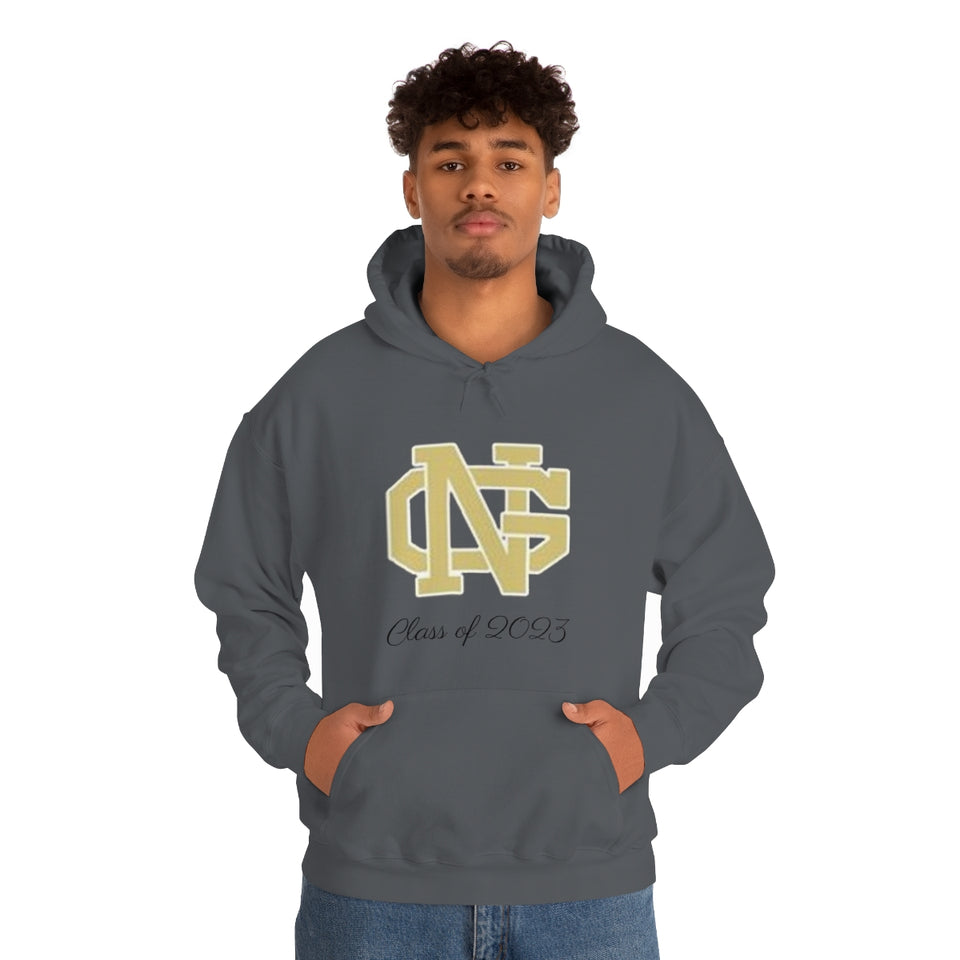 North Gaston Class of 2023 Unisex Heavy Blend™ Hooded Sweatshirt