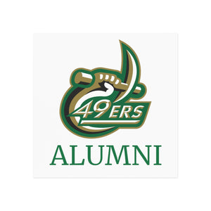 UNCC ALUMNI Square Magnet
