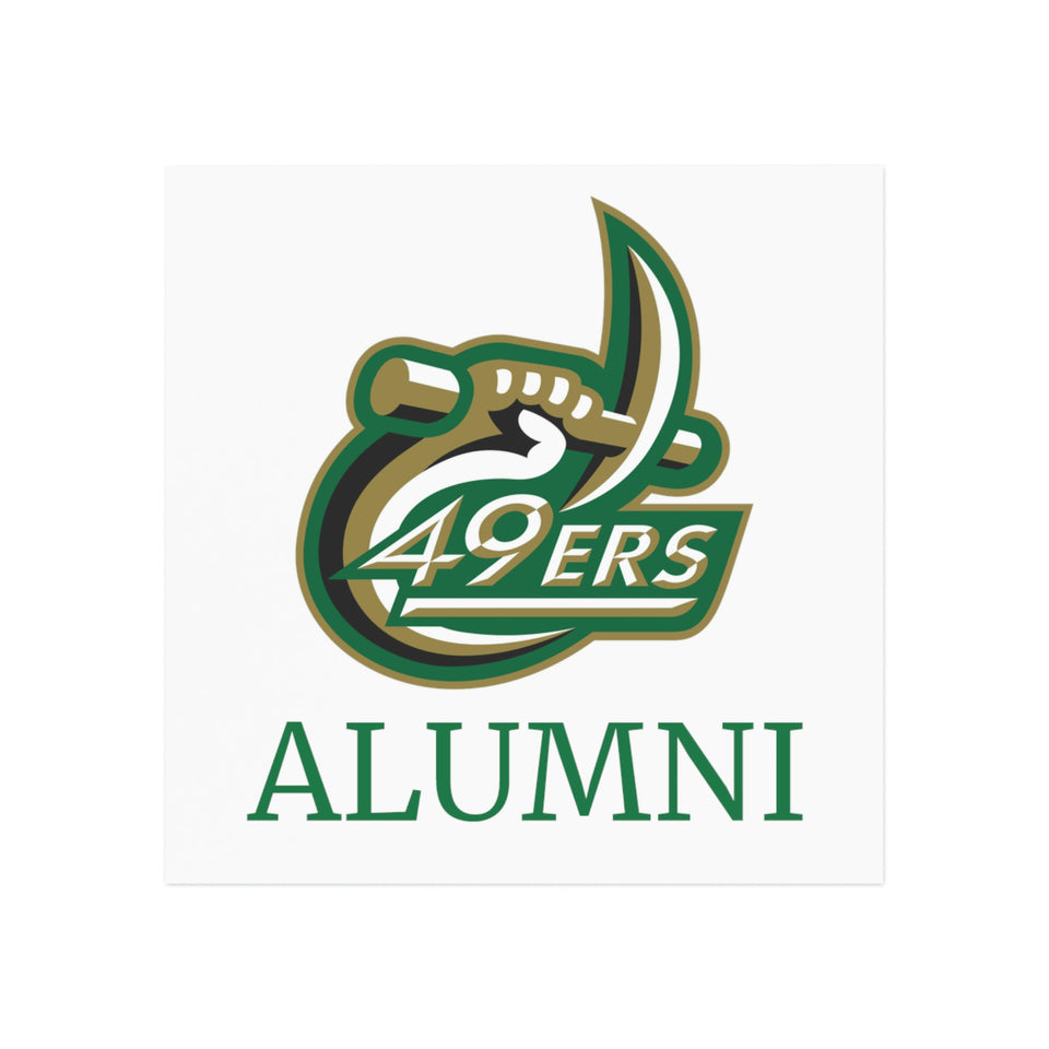 UNCC ALUMNI Square Magnet