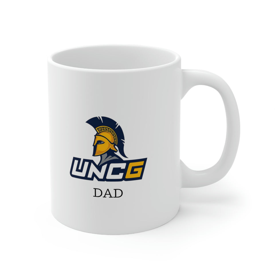 UNCG Dad Ceramic Mug 11oz