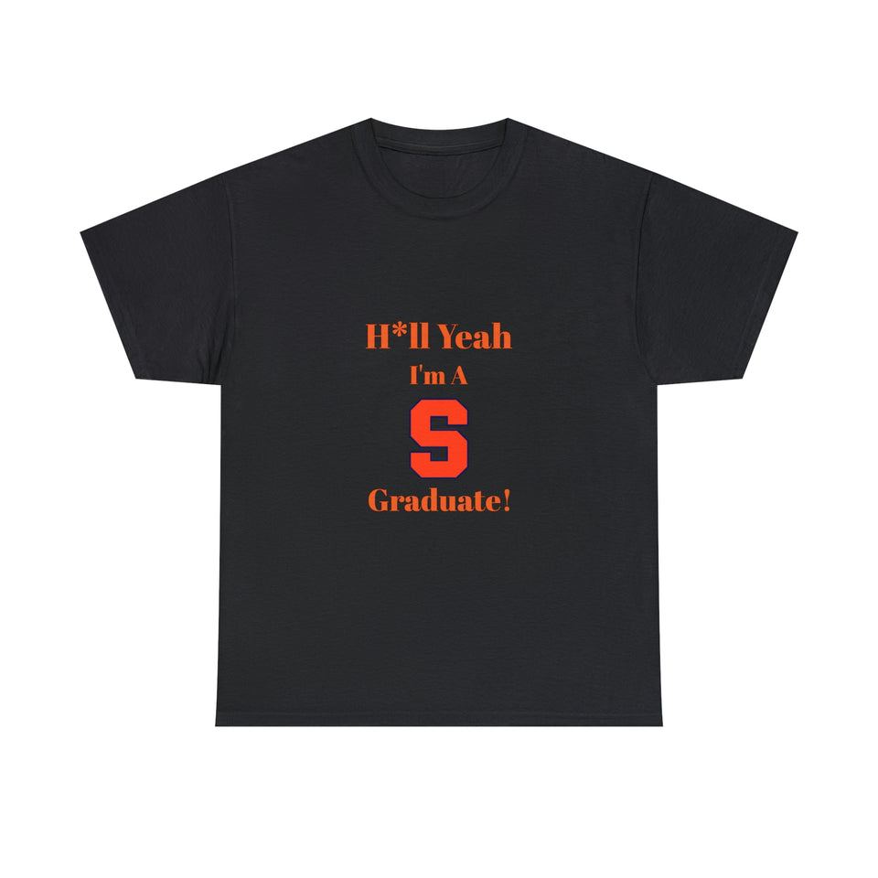 H*ll Yeah! Syracuse University Unisex Heavy Cotton Tee