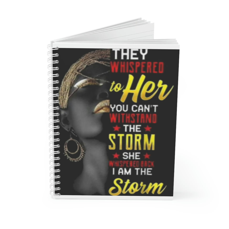 They Whispered Spiral Notebook