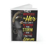 They Whispered Spiral Notebook