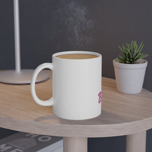 Act Like A Lady Think Like a Boss White Mug, 11oz