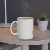 Act Like A Lady Think Like a Boss White Mug, 11oz