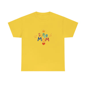 Super Mom Unisex Heavy Cotton Tee