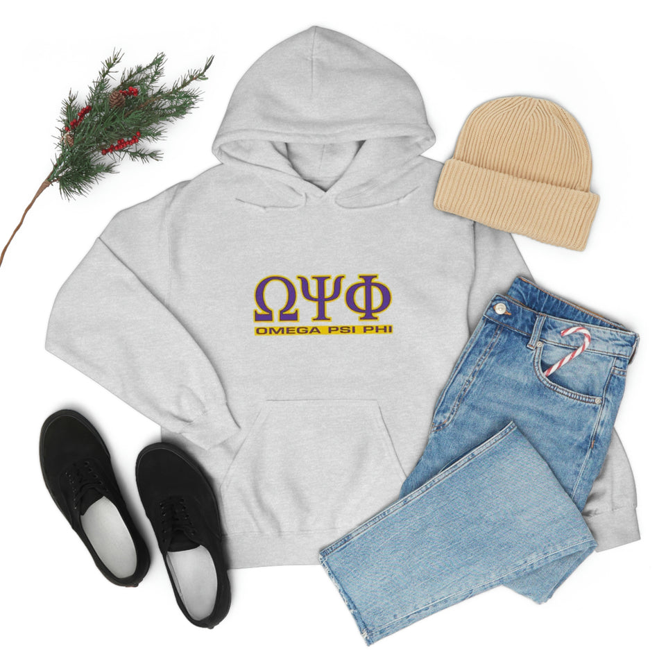 Omega Psi Phi Unisex Heavy Blend™ Hooded Sweatshirt