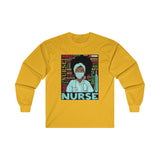 Black Nurse Long Sleeve Tee