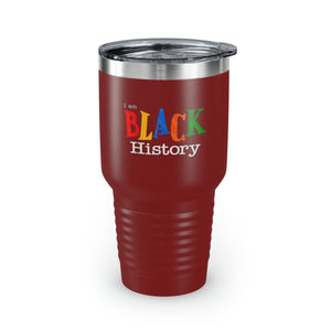 I Am Black History Ringneck Tumbler, 30oz