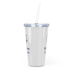 Brisbane Academy Plastic Tumbler with Straw