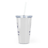 Brisbane Academy Plastic Tumbler with Straw