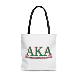 Alpha Kappa Alpha Tote Bag